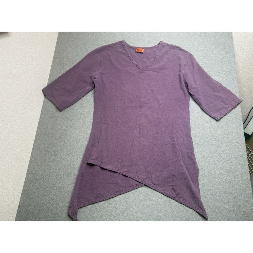 Oh My Gauze Oversize Lagenlook Boho Gauze 1 minimalist Purple